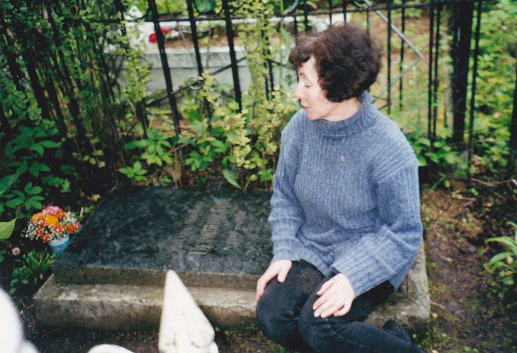 Auf dem Foto bin ich am Grab von M. L. Werzhbinskiy Auf dem Foto bin ich am Grab von M. L. Werzhbinskiy