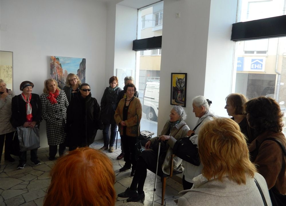 Ausstellung "NinaWR in Öl", Photo 1