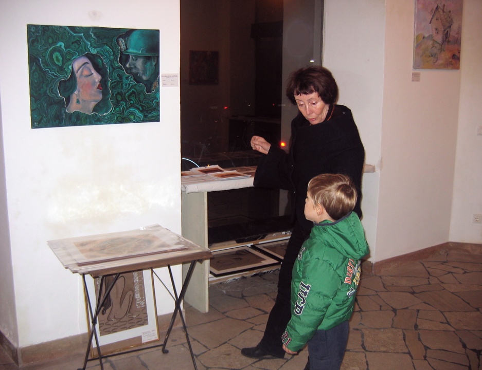 Ausstellung "NinaWR in Öl", Photo 8