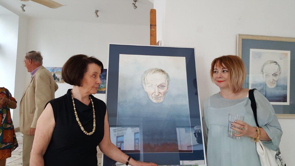 Vor dem Bild „Levitation 3“