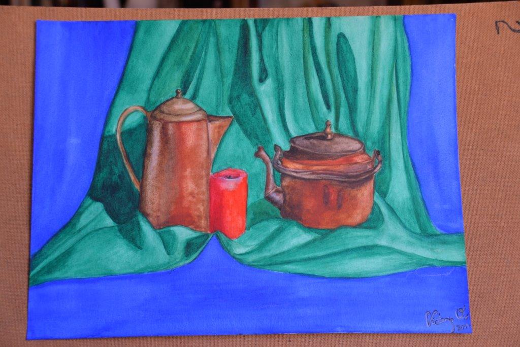 “Metal vessel”, Victoria O., 12 years