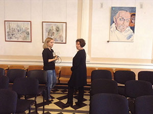 Ausstellung „Erinnerung, sprich“ von Nina Werzhbinskaja-Rabinowich im Museum-Landgut „Rozhdestveno“, 1.7. - 30.9.2014 Ausstellung „Erinnerung, sprich“ von Nina Werzhbinskaja-Rabinowich im Museum-Landgut „Rozhdestveno“, 1.7. - 30.9.2014