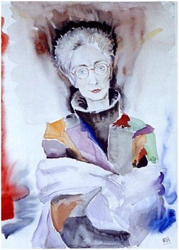 Porträt der Schriftstellerin Claudia Erdheim Porträt der Schriftstellerin Claudia Erdheim