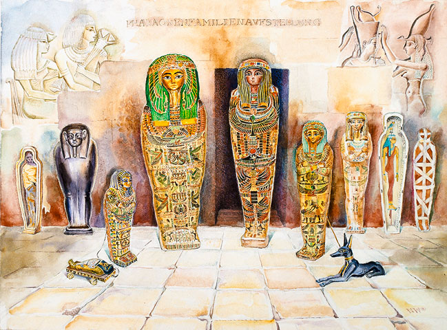 Pharaonenfamilien-aufstellung Pharaonenfamilien-aufstellung
