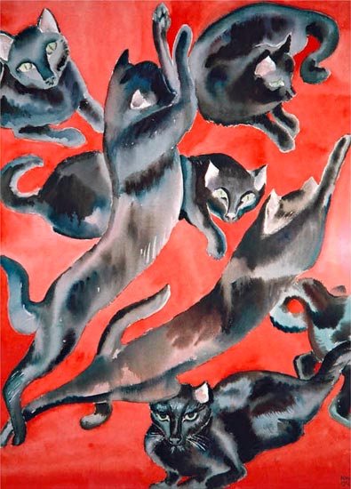 Chat noir, mon amour